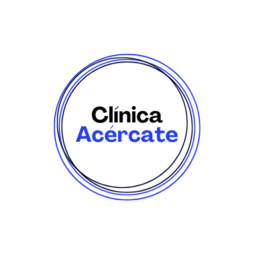 Logotipo clínica acércate, diagnostico de infecciones sexuales